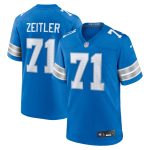 mens nike kevin zeitler blue detroit lions game jersey | Lions Shop | Detroit Lions NFL Jerseys & Caps Collection