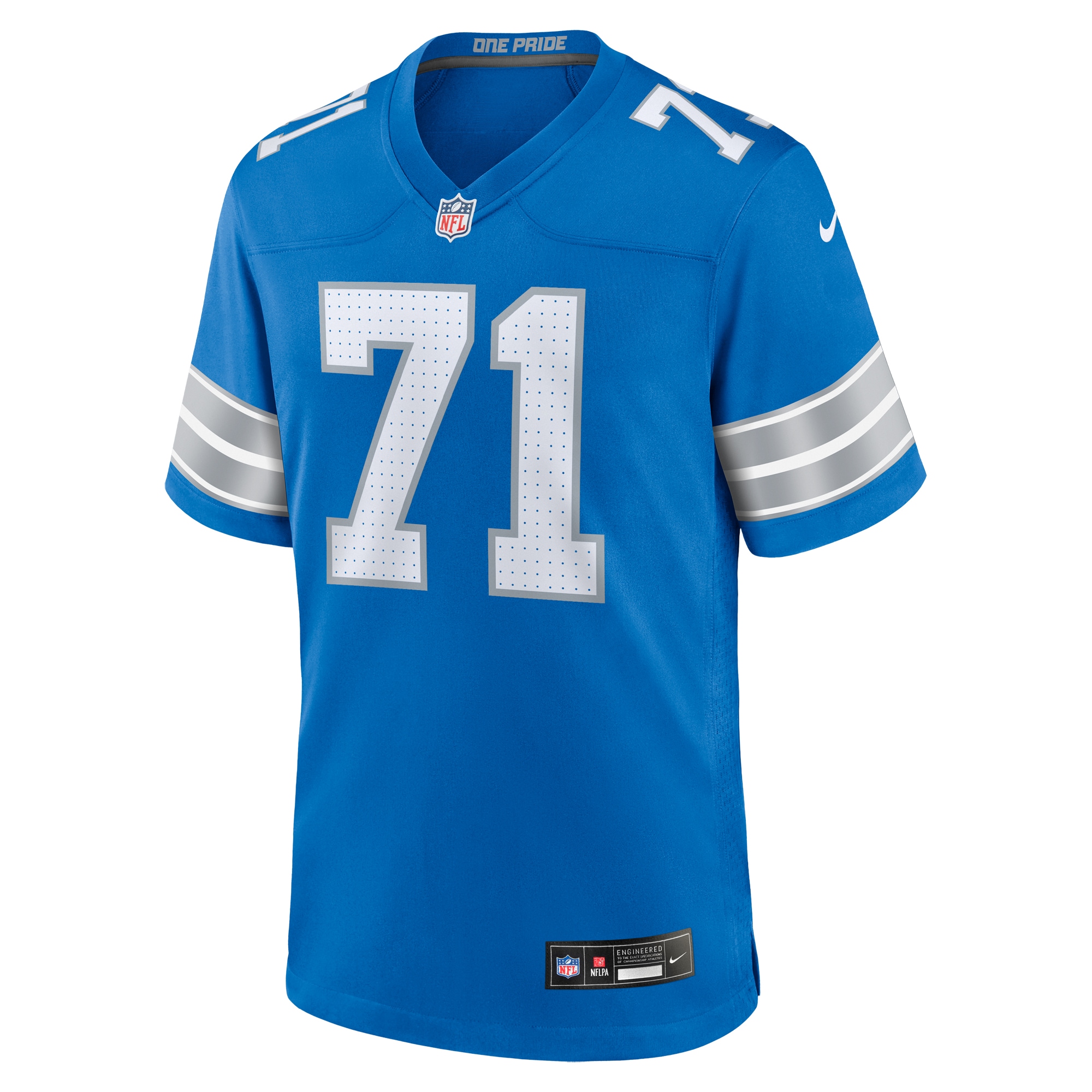mens nike kevin zeitler blue detroit lions game jersey | Lions Shop | Detroit Lions NFL Jerseys & Caps Collection