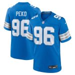 mens nike kyle peko blue detroit lions game jersey | Lions Shop | Detroit Lions NFL Jerseys & Caps Collection