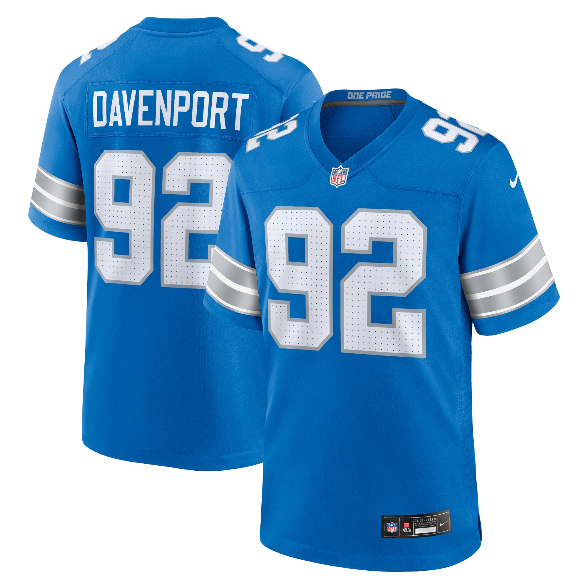 mens nike marcus davenport blue detroit lions team game jersey | Lions Shop | Detroit Lions NFL Jerseys & Caps Collection