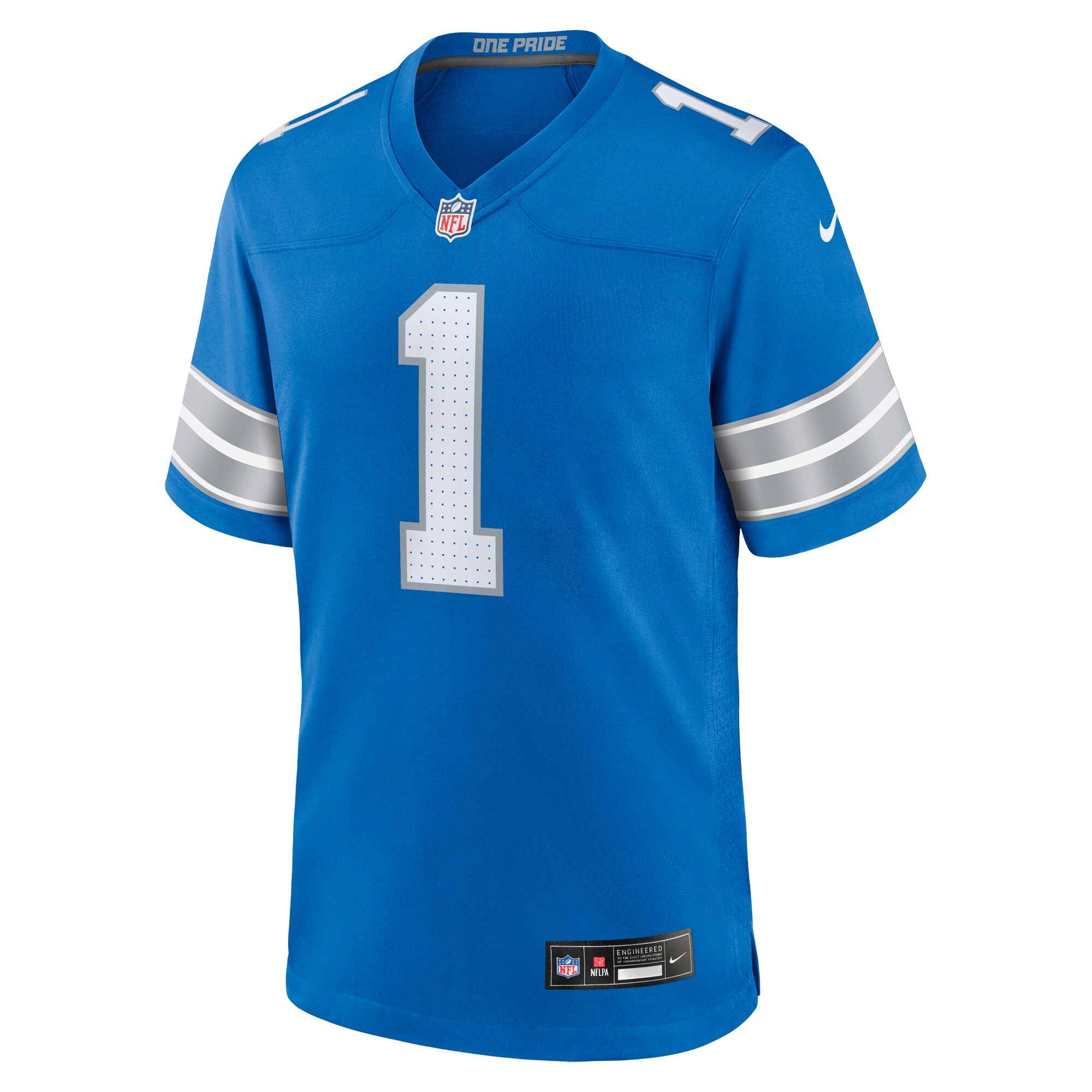 mens nike number 1 dad blue detroit lions game jersey | Lions Shop | Detroit Lions NFL Jerseys & Caps Collection
