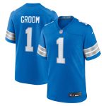 mens nike number 1 groom blue detroit lions game jersey | Lions Shop | Detroit Lions NFL Jerseys & Caps Collection