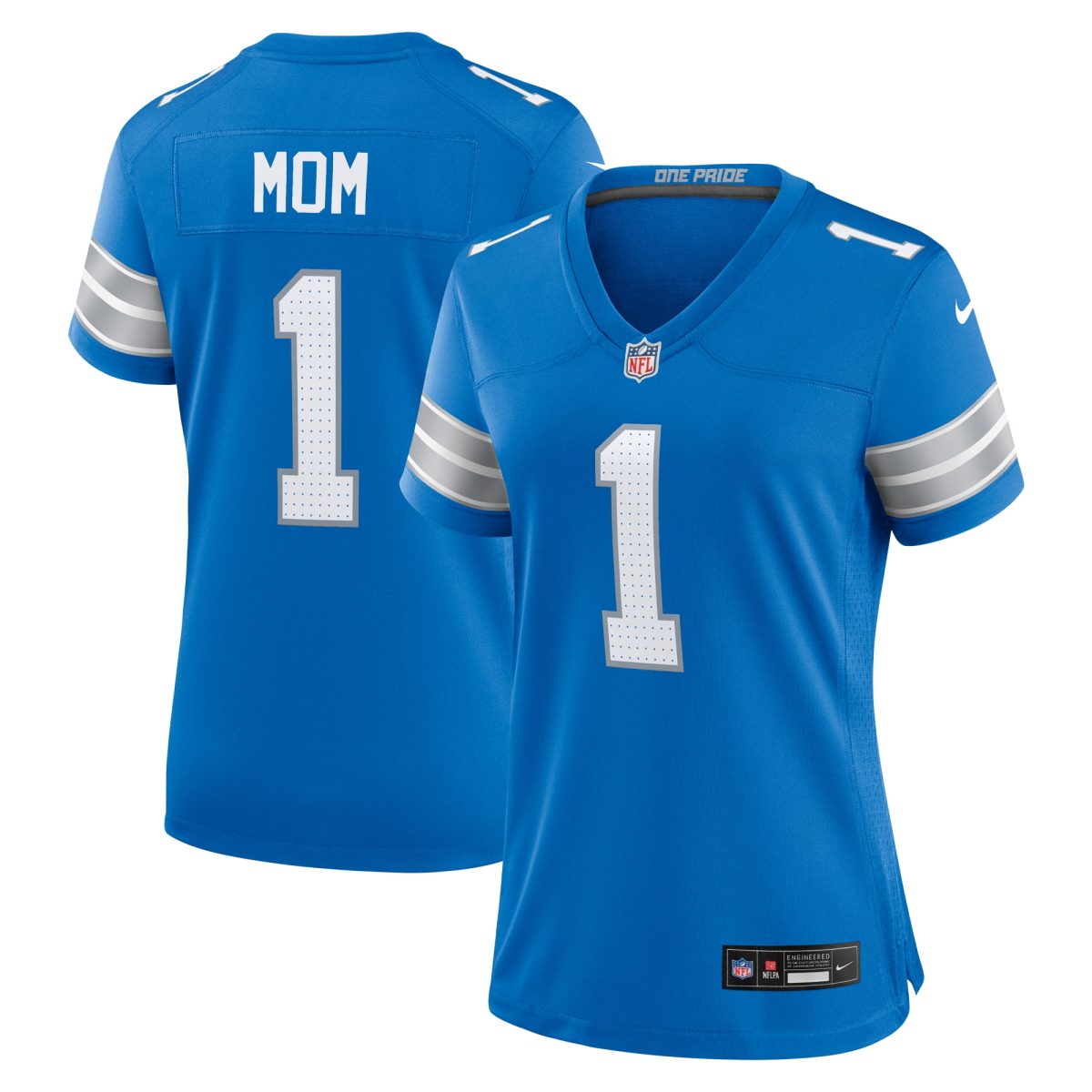 mens nike number 1 mom blue detroit lions game jersey | Lions Shop | Detroit Lions NFL Jerseys & Caps Collection