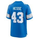 mens nike parker hesse blue detroit lions team game jersey | Lions Shop | Detroit Lions NFL Jerseys & Caps Collection