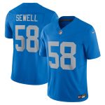 mens nike penei sewell blue detroit lions vapor f.u.s.e. alternate limited jersey | Lions Shop | Detroit Lions NFL Jerseys & Caps Collection