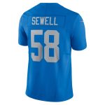 mens nike penei sewell blue detroit lions vapor f.u.s.e. alternate limited jersey | Lions Shop | Detroit Lions NFL Jerseys & Caps Collection