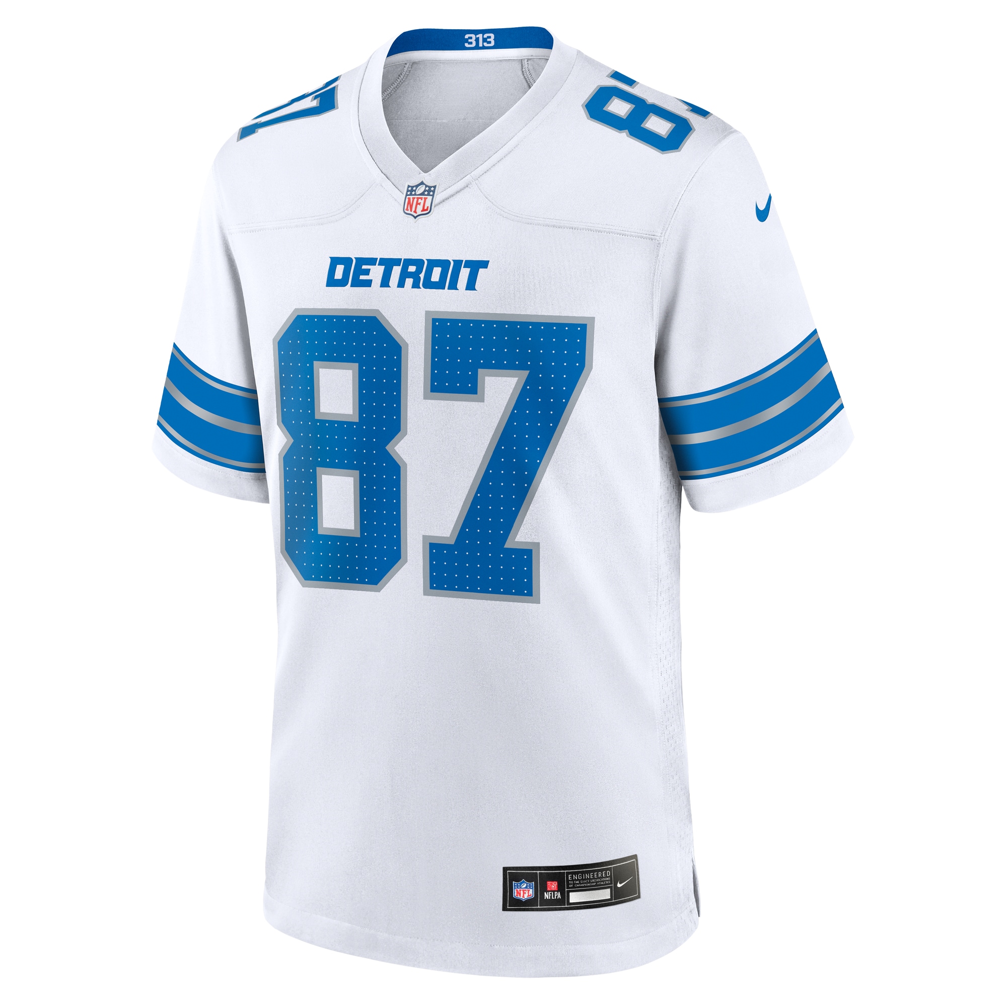 mens nike sam laporta white detroit lions white game jersey | Lions Shop | Detroit Lions NFL Jerseys & Caps Collection