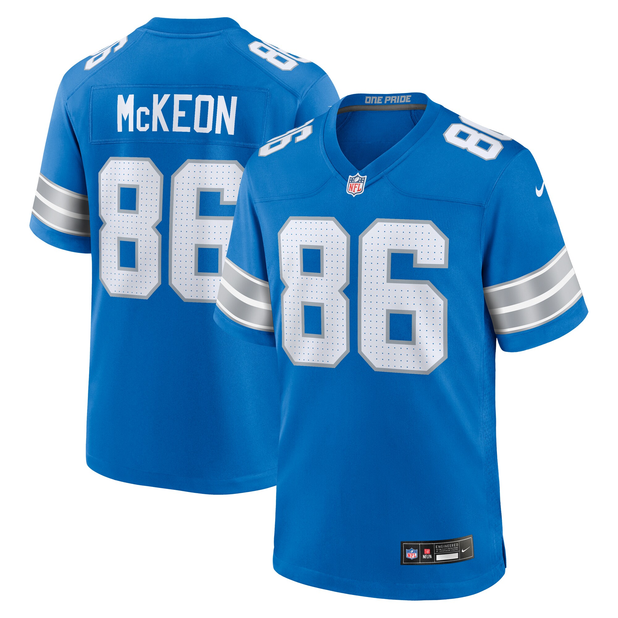 mens nike sean mckeon blue detroit lions game jersey | Lions Shop | Detroit Lions NFL Jerseys & Caps Collection