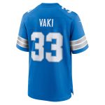 mens nike sione vaki blue detroit lions team game jersey | Lions Shop | Detroit Lions NFL Jerseys & Caps Collection
