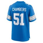 mens nike steele chambers blue detroit lions game jersey | Lions Shop | Detroit Lions NFL Jerseys & Caps Collection