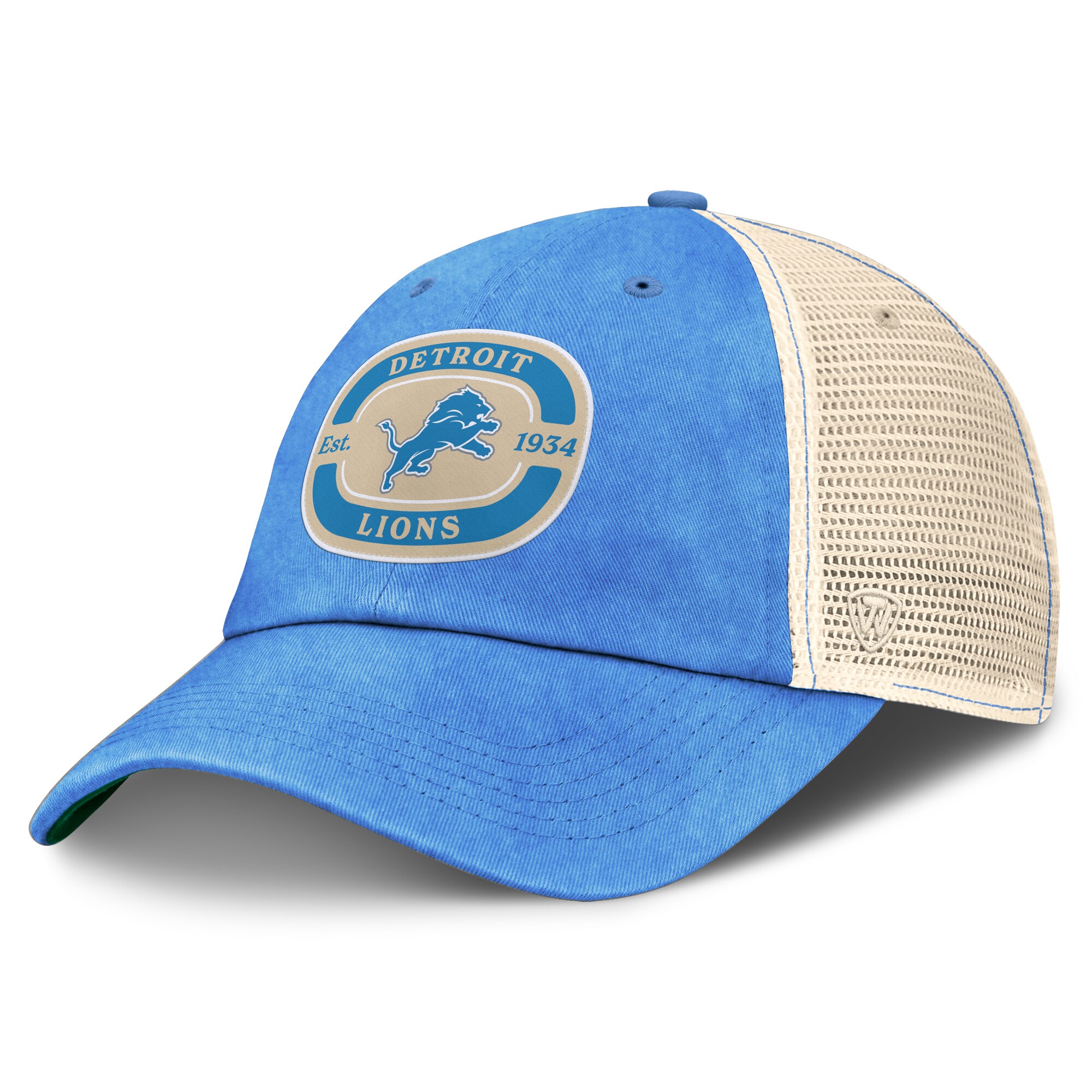 mens top of the world blue detroit lions team patch adjustable hat | Lions Shop | Detroit Lions NFL Jerseys & Caps Collection