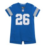 newborn  infant nike jahmyr gibbs blue detroit lions game romper jersey | Lions Shop | Detroit Lions NFL Jerseys & Caps Collection