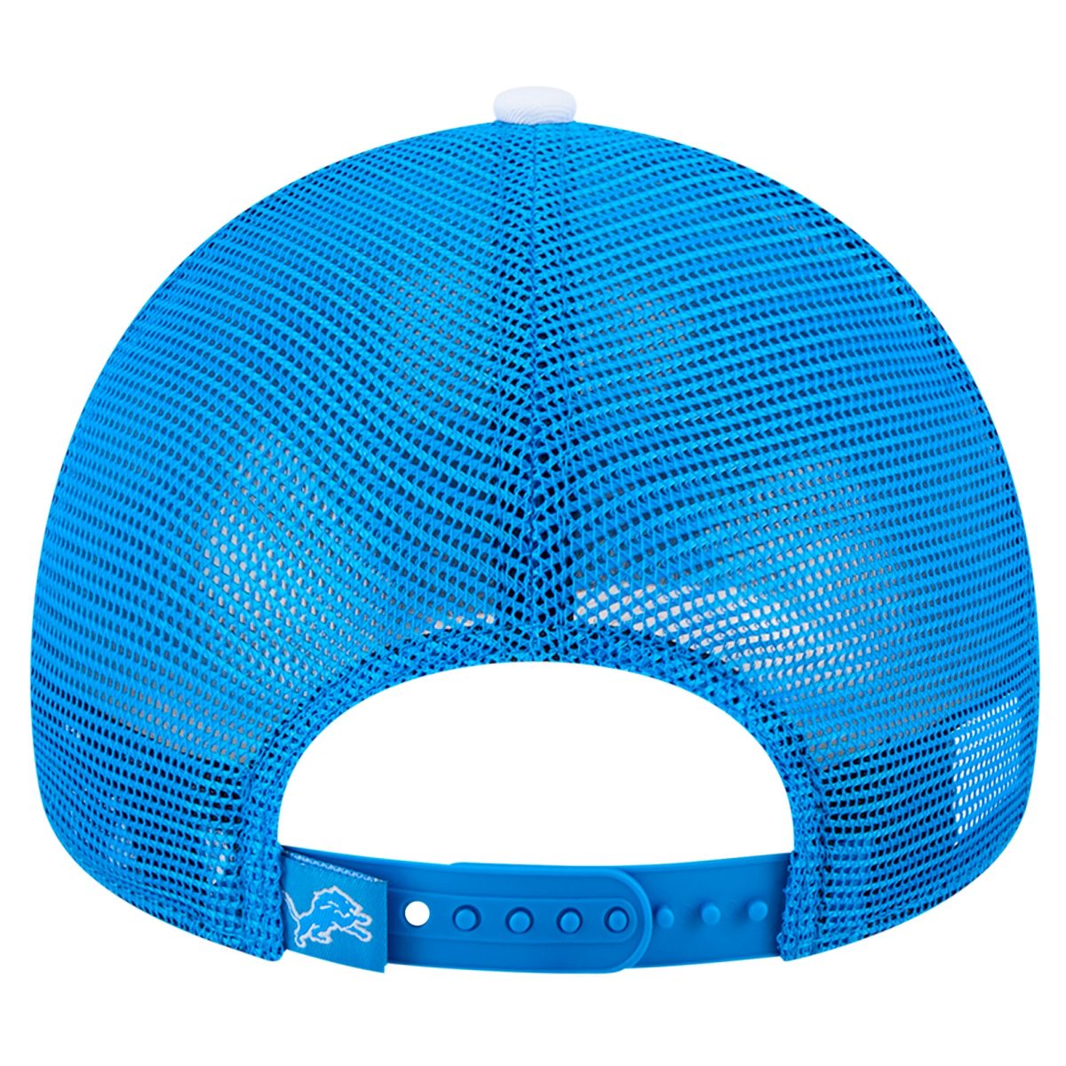 toddler new era blue detroit lions sport night color block 9forty a-frame trucker adjustable hat | Lions Shop | Detroit Lions NFL Jerseys & Caps Collection