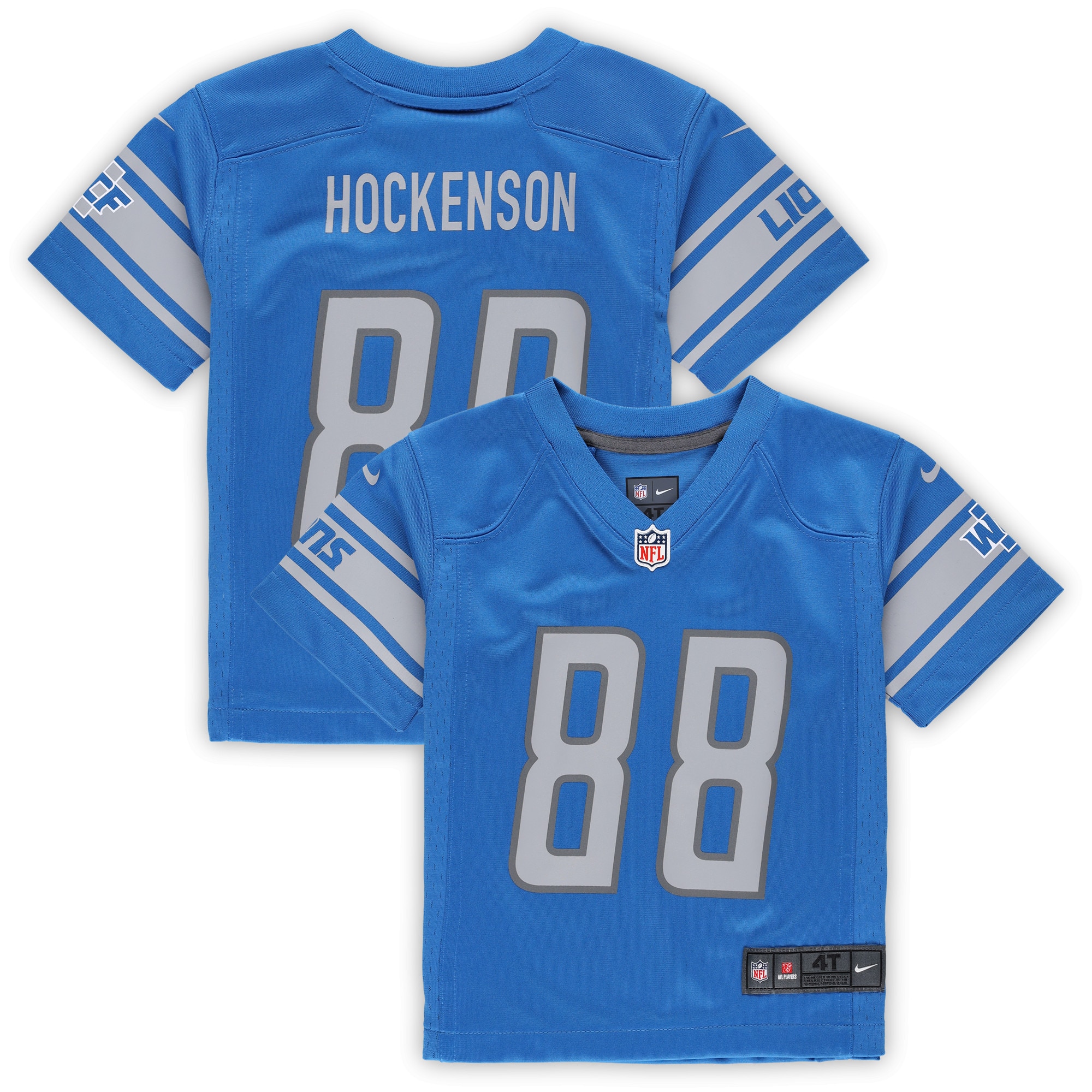 toddler nike t.j. hockenson blue detroit lions game jersey | Lions Shop | Detroit Lions NFL Jerseys & Caps Collection