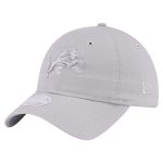womens new era gray detroit lions color pack 9twenty adjustable hat | Lions Shop | Detroit Lions NFL Jerseys & Caps Collection