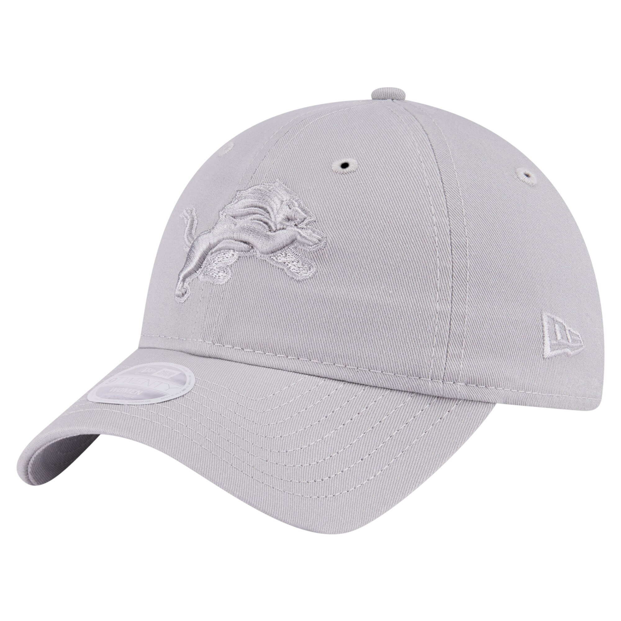 womens new era gray detroit lions color pack 9twenty adjustable hat | Lions Shop | Detroit Lions NFL Jerseys & Caps Collection