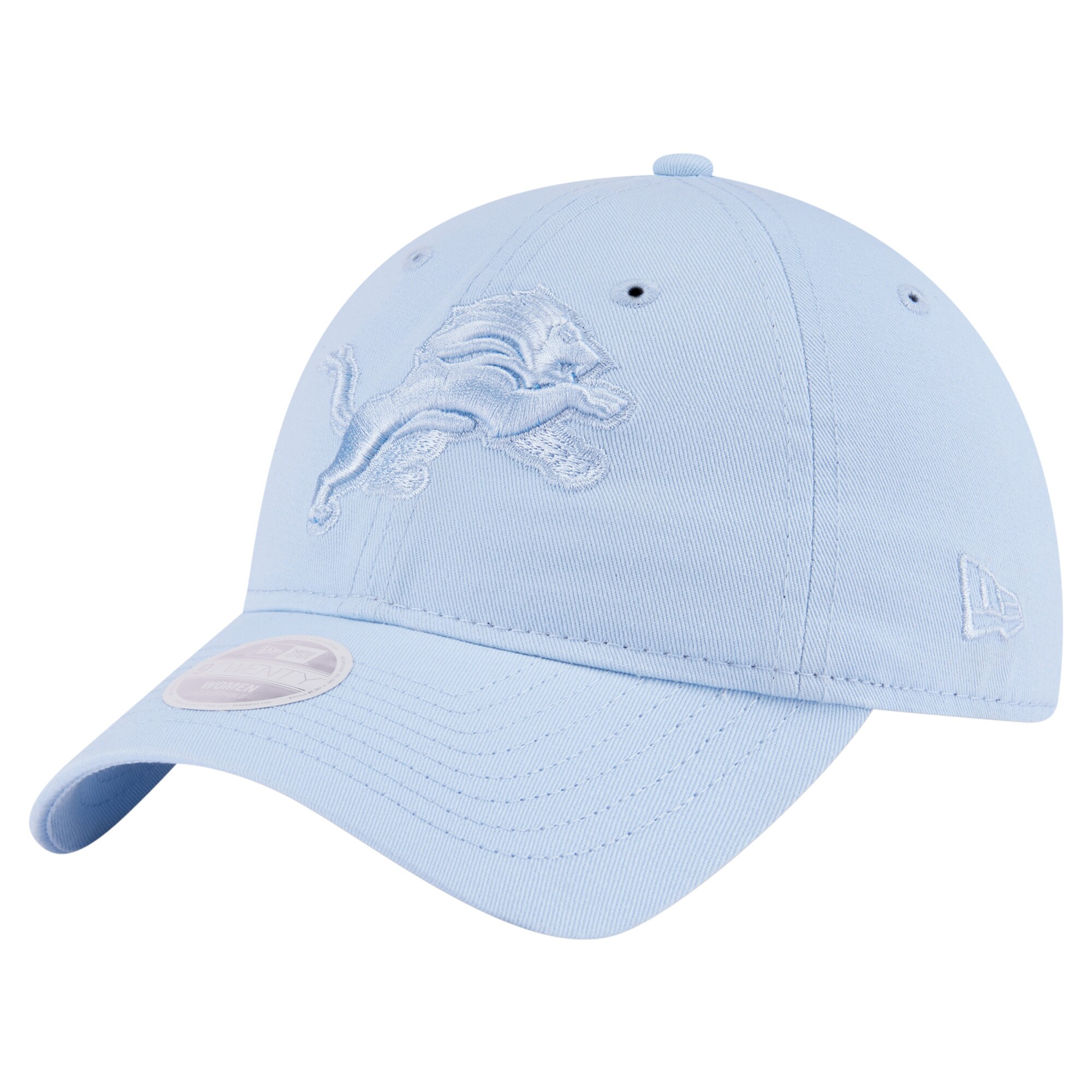 womens new era light blue detroit lions color pack 9twenty adjustable hat | Lions Shop | Detroit Lions NFL Jerseys & Caps Collection