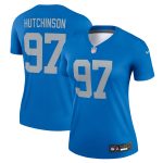 womens nike aidan hutchinson blue detroit lions alternate legend player performance top | Lions Shop | Detroit Lions NFL Jerseys & Caps Collection