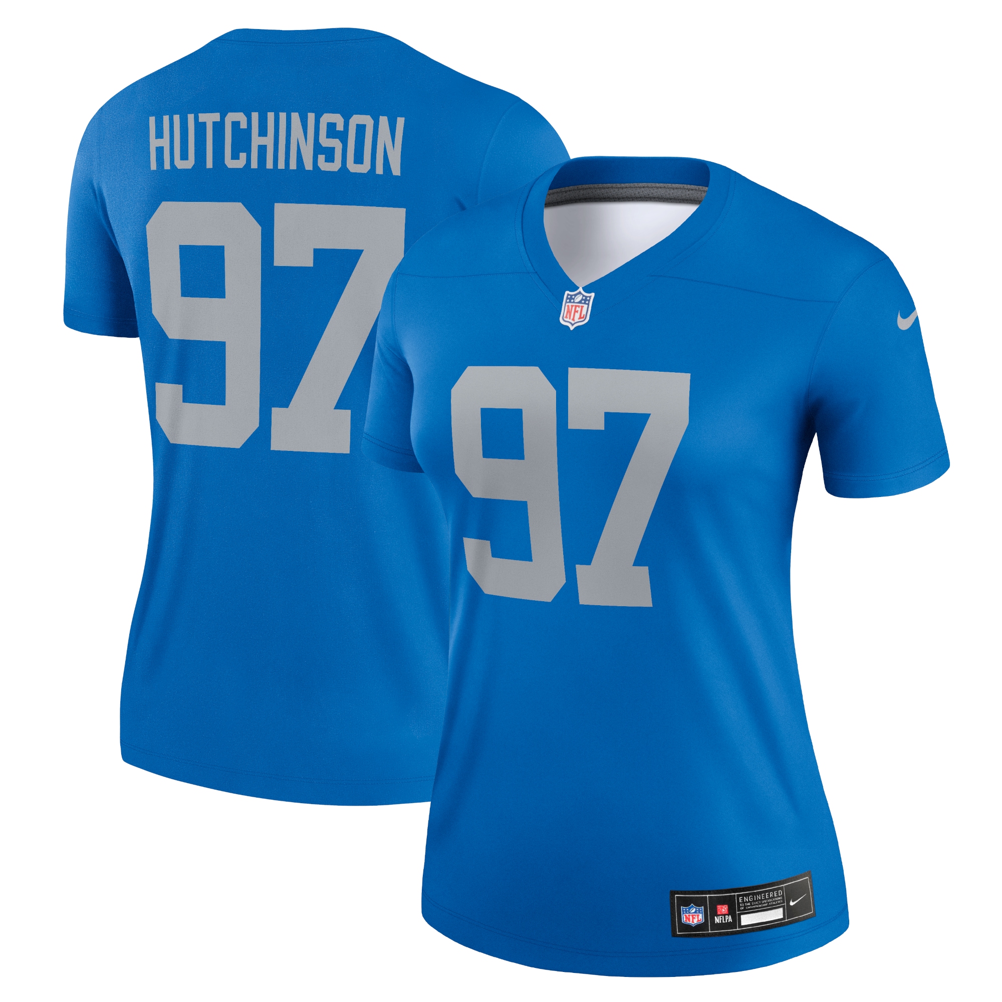 womens nike aidan hutchinson blue detroit lions alternate legend player performance top | Lions Shop | Detroit Lions NFL Jerseys & Caps Collection