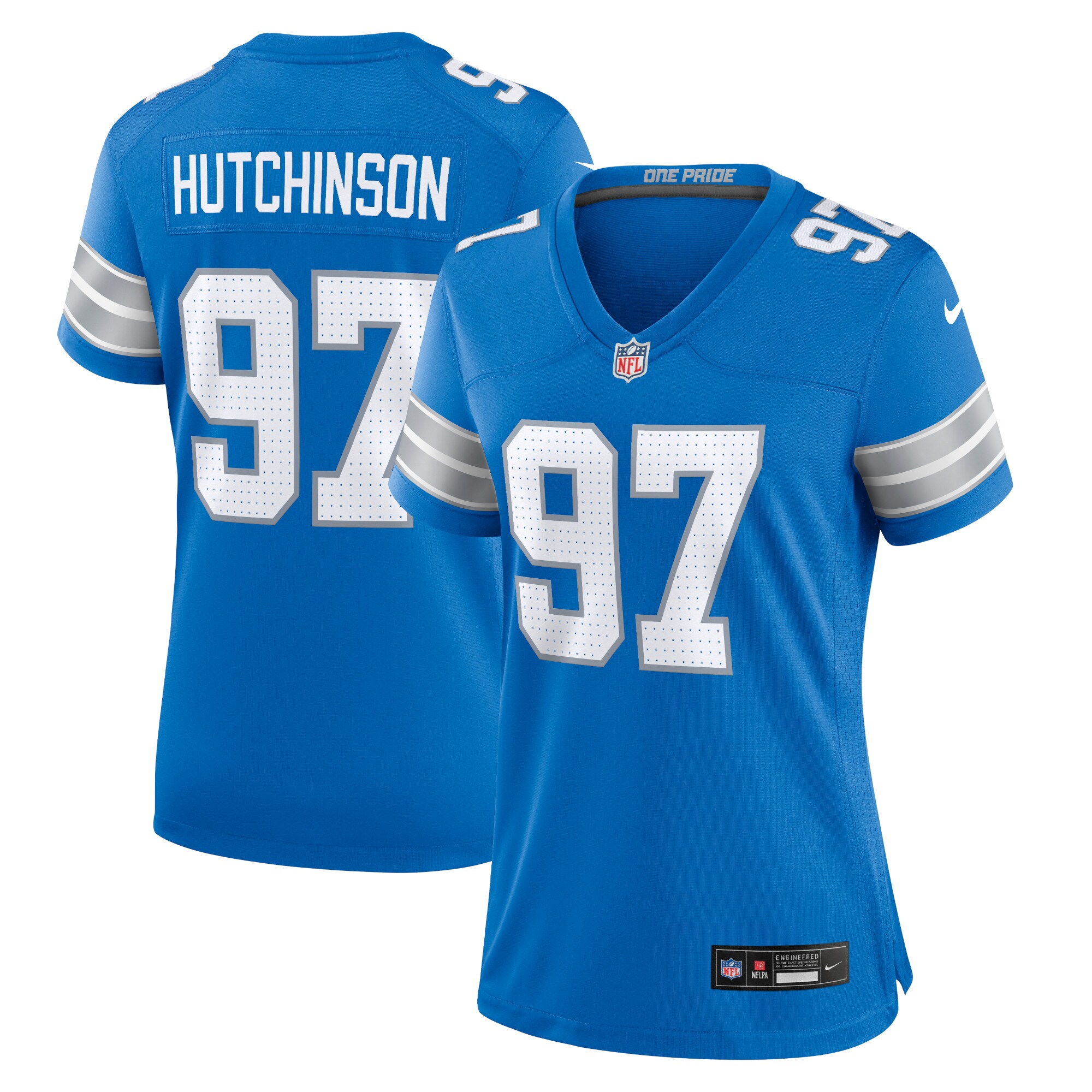womens nike aidan hutchinson blue detroit lions game jersey | Lions Shop | Detroit Lions NFL Jerseys & Caps Collection