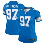 womens nike aidan hutchinson blue detroit lions legend player performance top | Lions Shop | Detroit Lions NFL Jerseys & Caps Collection