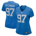 womens nike aidan hutchinson blue detroit lions player jersey | Lions Shop | Detroit Lions NFL Jerseys & Caps Collection
