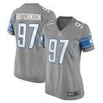 womens nike aidan hutchinson silver detroit lions game jersey | Lions Shop | Detroit Lions NFL Jerseys & Caps Collection