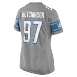 womens nike aidan hutchinson silver detroit lions game jersey | Lions Shop | Detroit Lions NFL Jerseys & Caps Collection