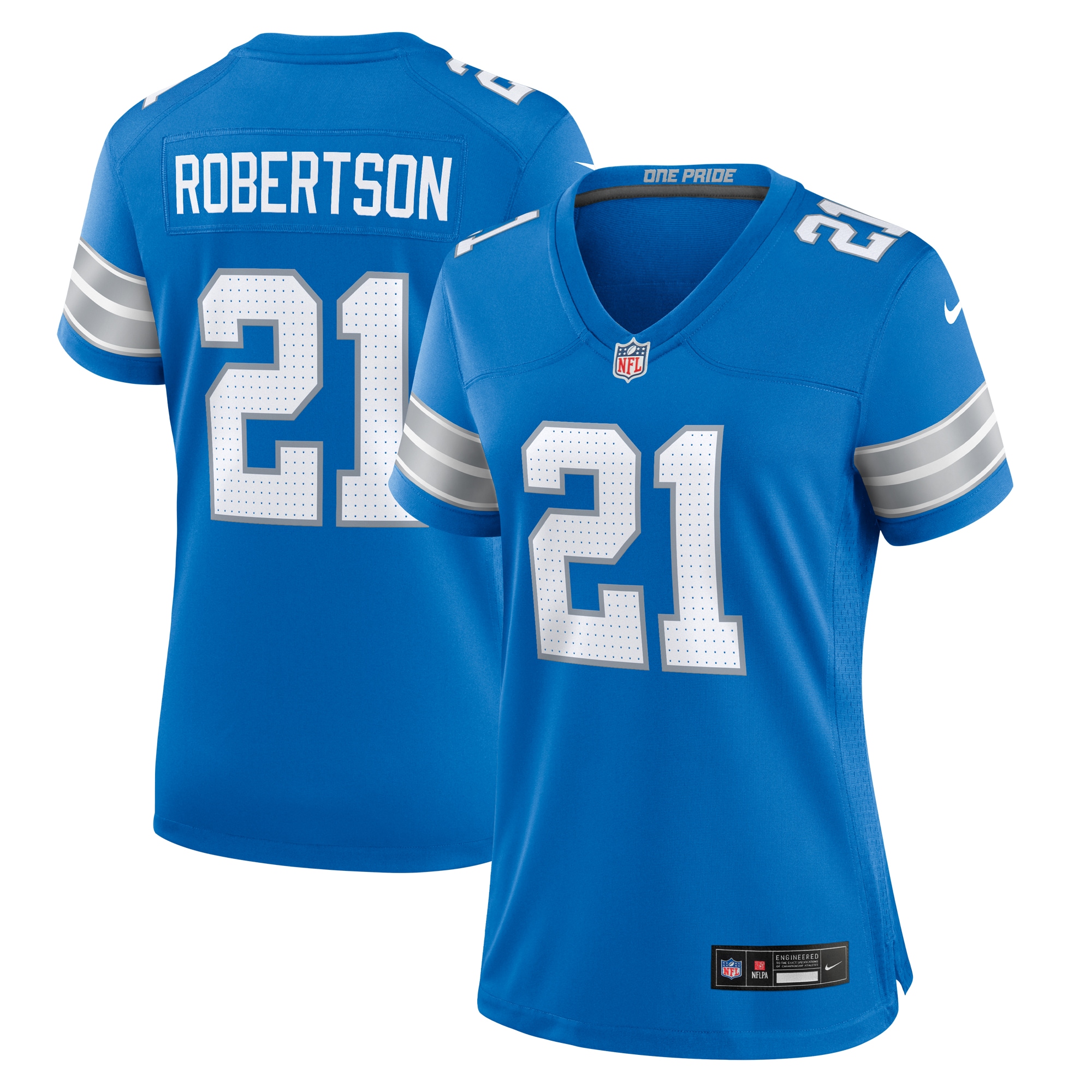 womens nike amik robertson blue detroit lions team game jersey | Lions Shop | Detroit Lions NFL Jerseys & Caps Collection