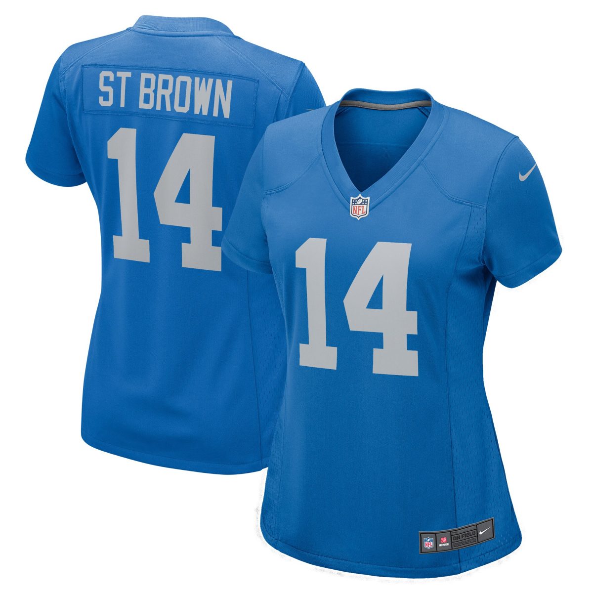 womens nike amon-ra st. brown blue detroit lions player game jersey | Lions Shop | Detroit Lions NFL Jerseys & Caps Collection