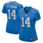 womens nike amon-ra st. brown blue detroit lions player game jersey | Lions Shop | Detroit Lions NFL Jerseys & Caps Collection