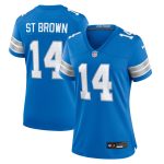 womens nike amon-ra st. brown blue detroit lions team game jersey | Lions Shop | Detroit Lions NFL Jerseys & Caps Collection