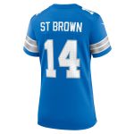 womens nike amon-ra st. brown blue detroit lions team game jersey | Lions Shop | Detroit Lions NFL Jerseys & Caps Collection