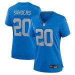 womens nike barry sanders blue detroit lions alternate game jersey | Lions Shop | Detroit Lions NFL Jerseys & Caps Collection
