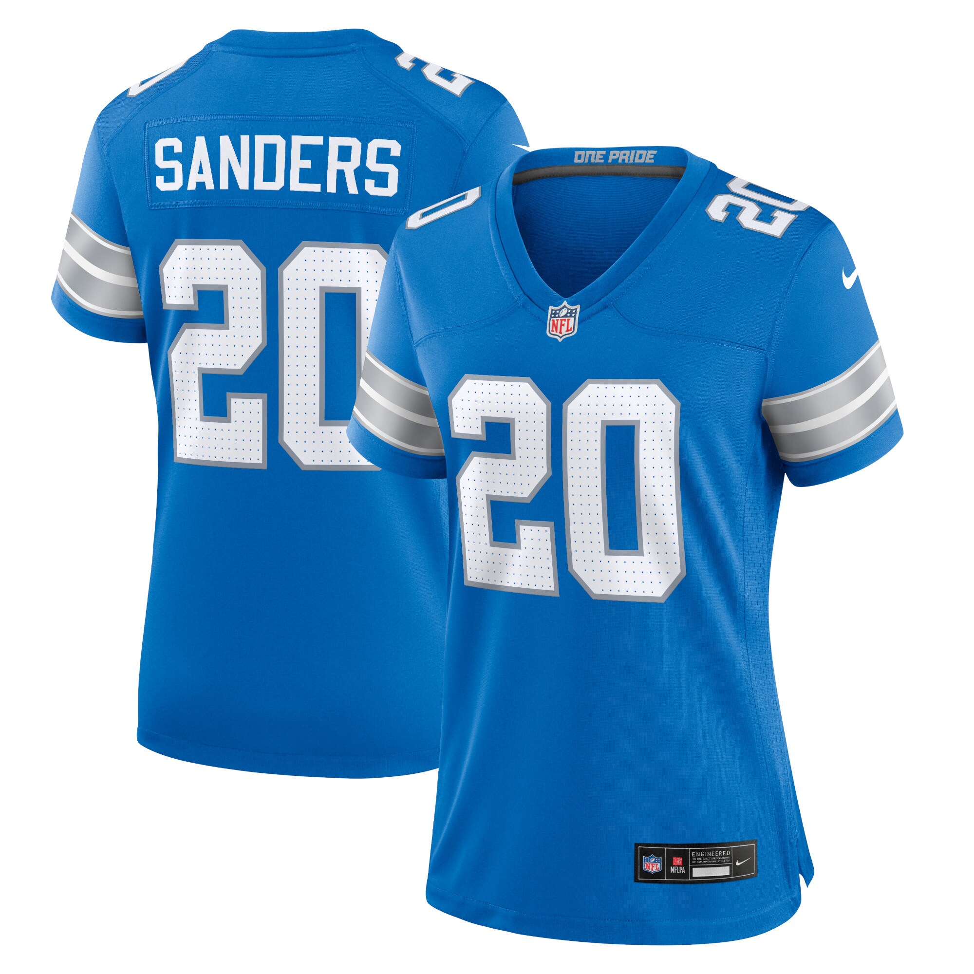 womens nike barry sanders blue detroit lions retired player game jersey | Lions Shop | Detroit Lions NFL Jerseys & Caps Collection