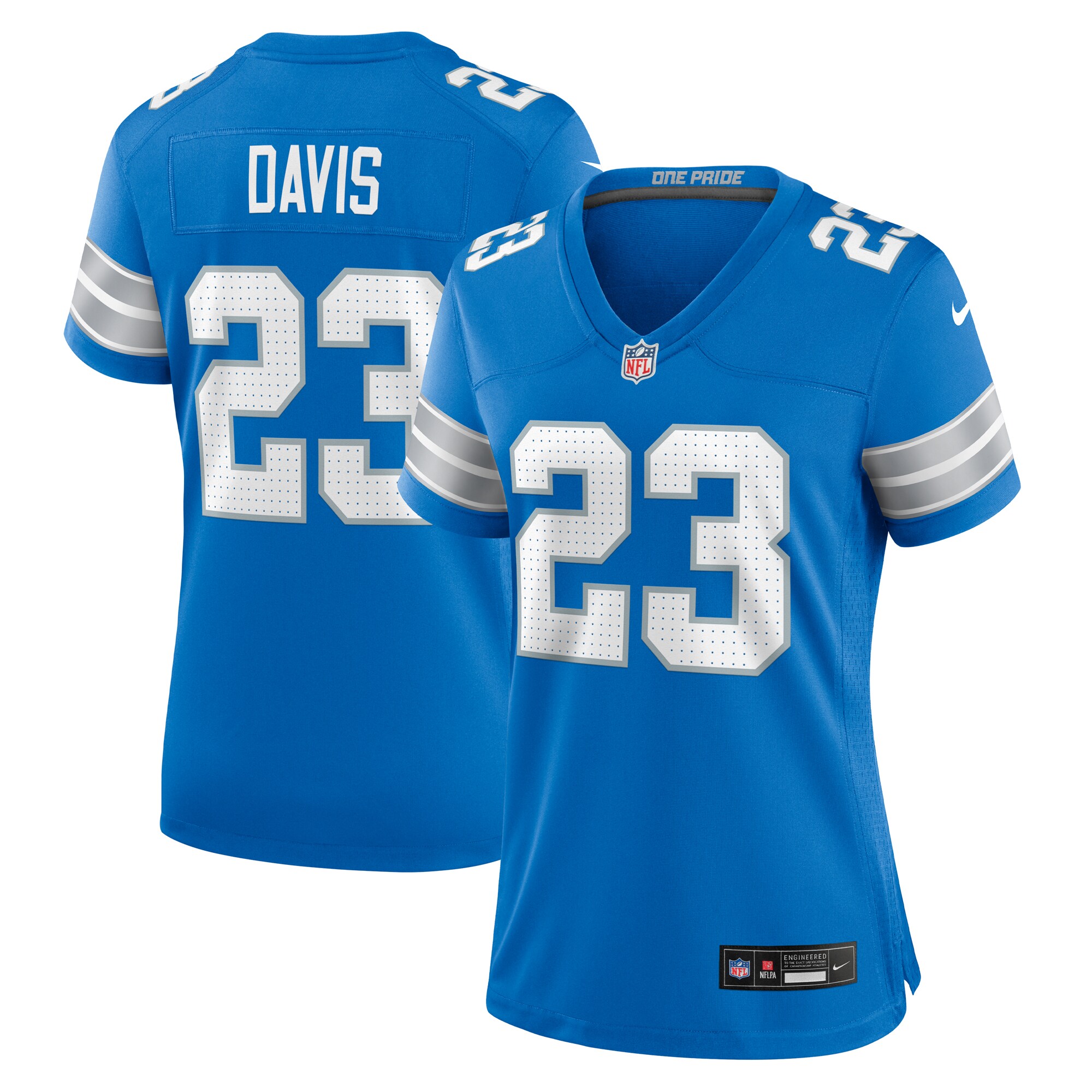 womens nike carlton davis blue detroit lions team game jersey | Lions Shop | Detroit Lions NFL Jerseys & Caps Collection