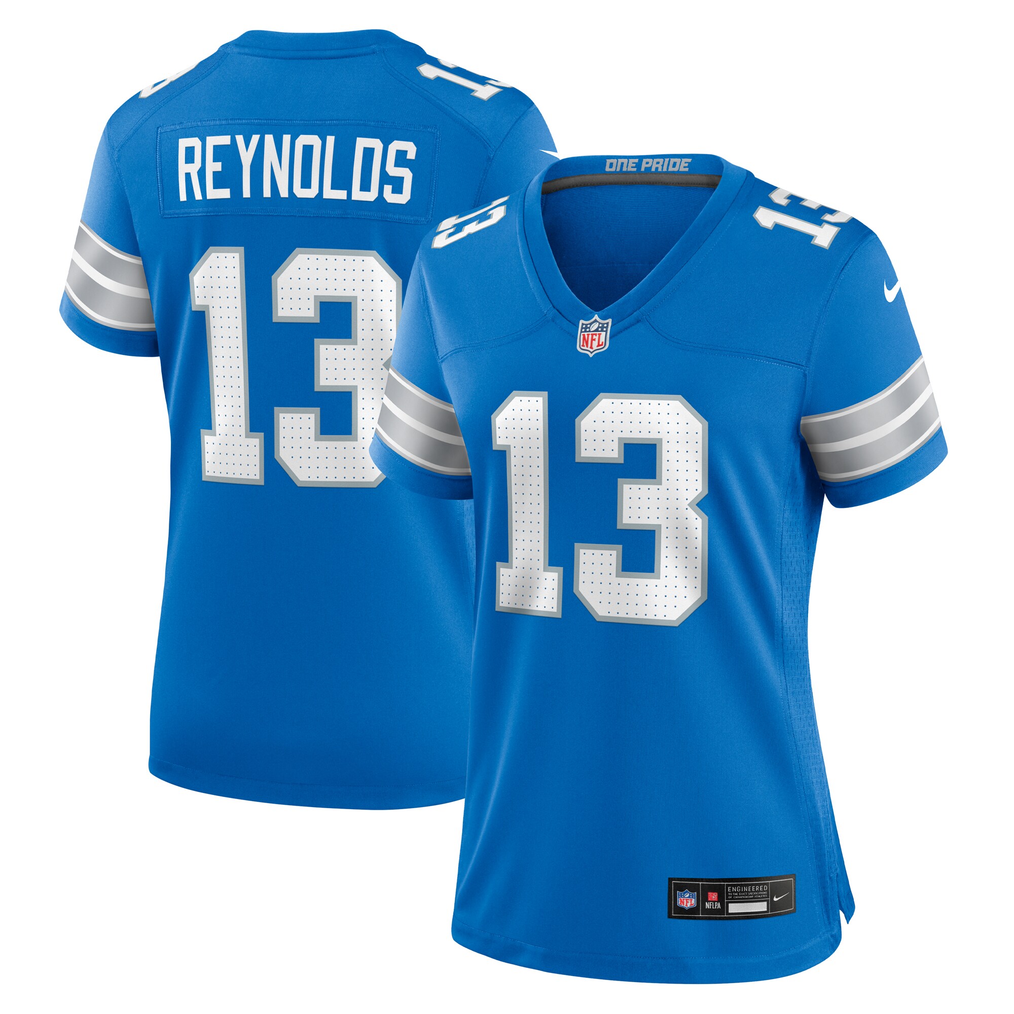 womens nike craig reynolds blue detroit lions team game jersey | Lions Shop | Detroit Lions NFL Jerseys & Caps Collection