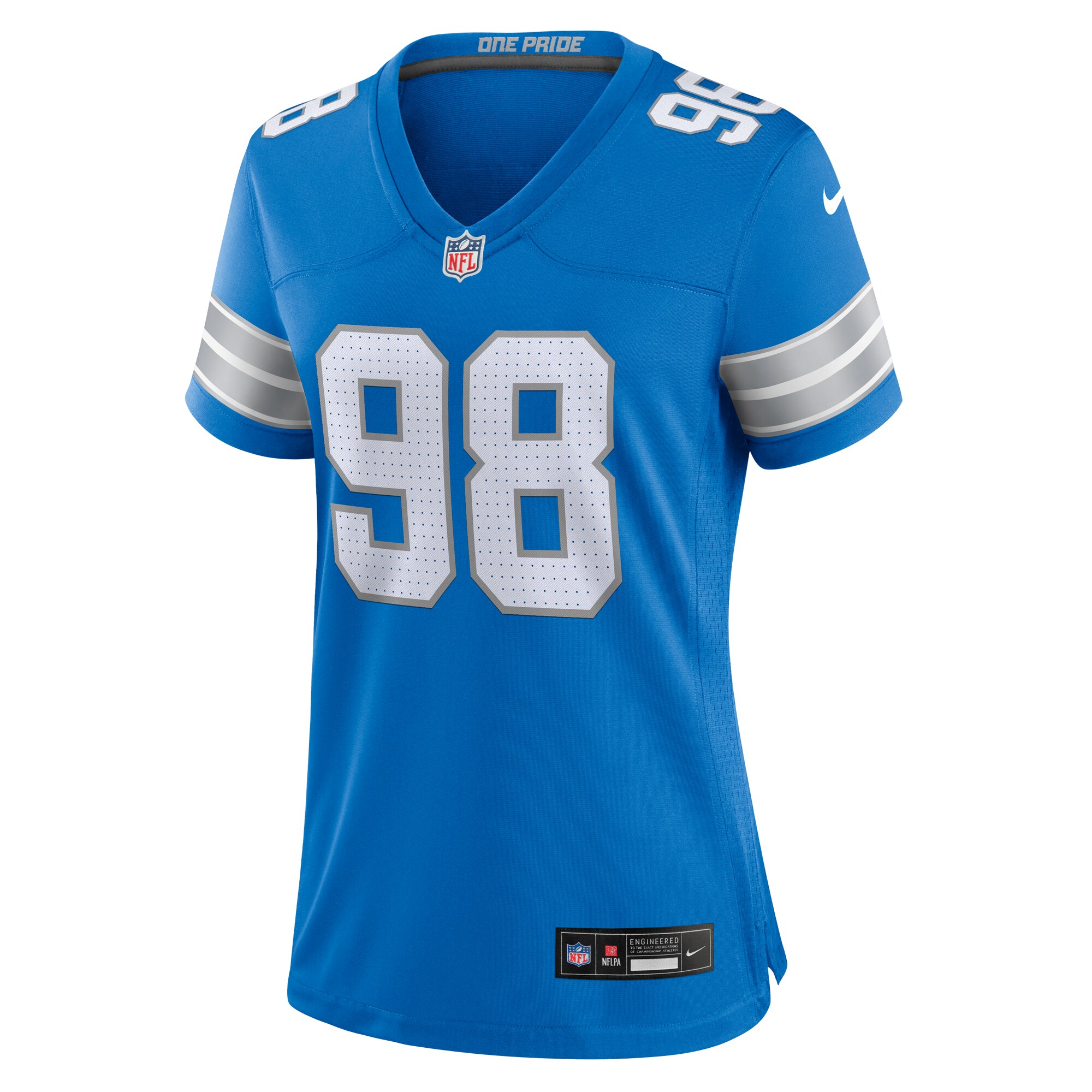 womens nike d.j. reader blue detroit lions team game jersey | Lions Shop | Detroit Lions NFL Jerseys & Caps Collection