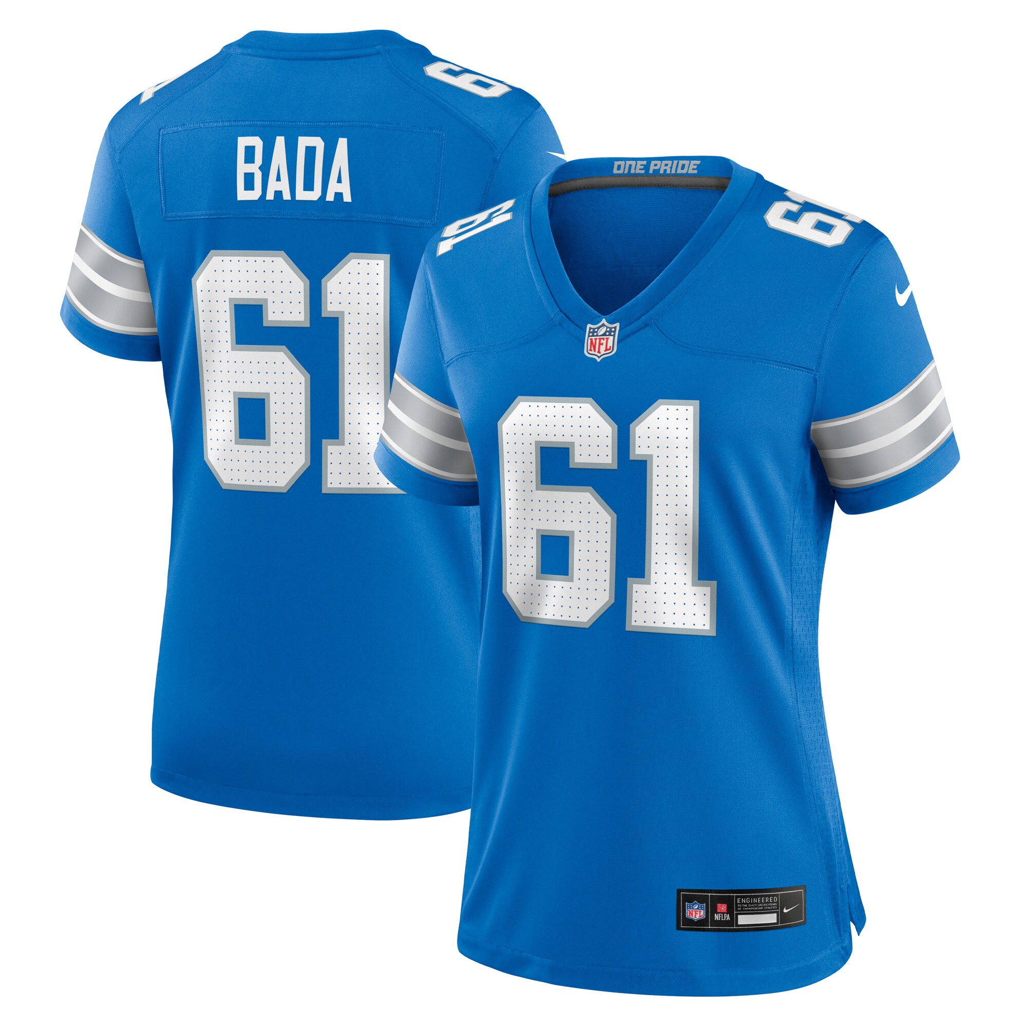 womens nike david bada blue detroit lions team game jersey | Lions Shop | Detroit Lions NFL Jerseys & Caps Collection