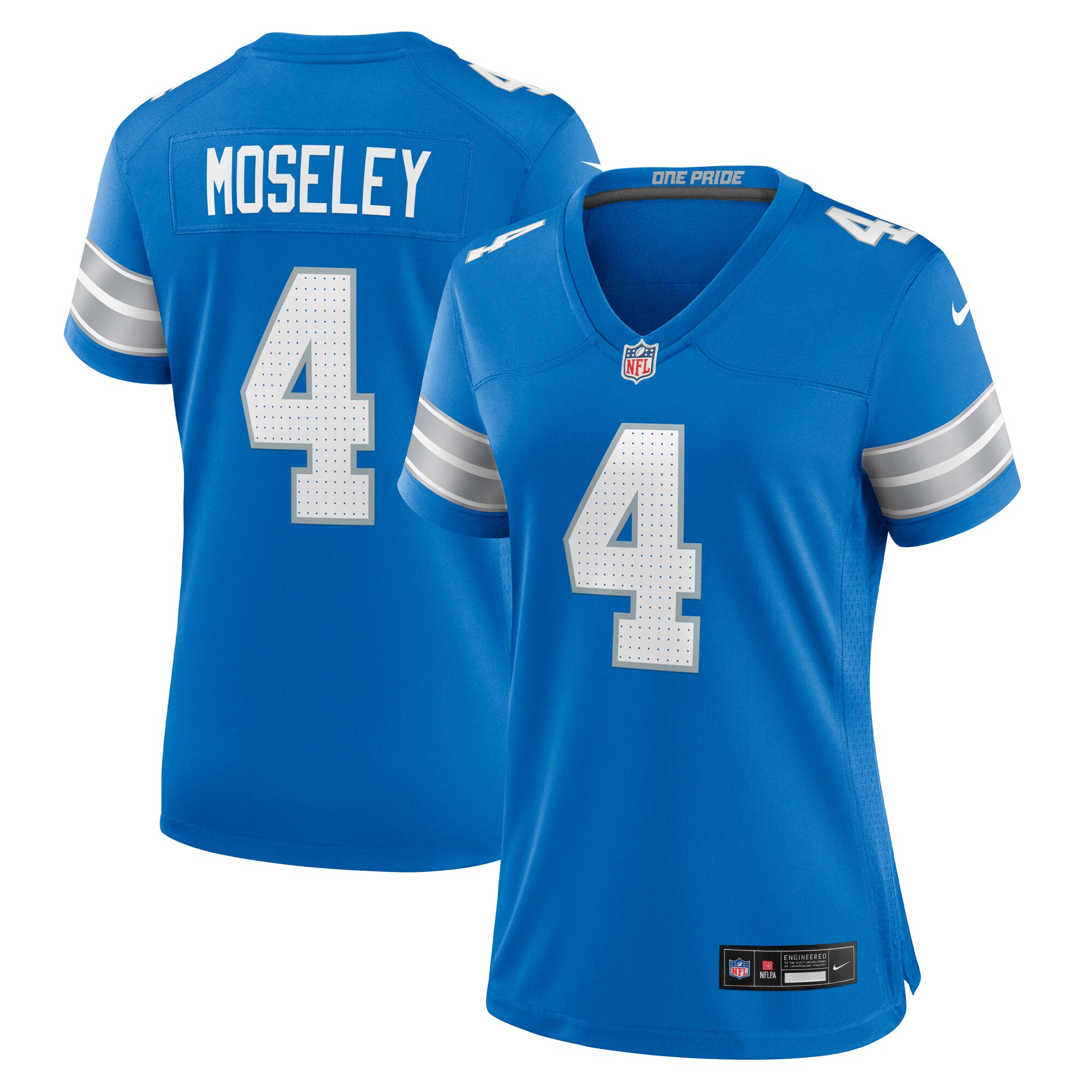 womens nike emmanuel moseley blue detroit lions team game jersey | Lions Shop | Detroit Lions NFL Jerseys & Caps Collection