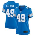 womens nike hogan hatten blue detroit lions game jersey | Lions Shop | Detroit Lions NFL Jerseys & Caps Collection