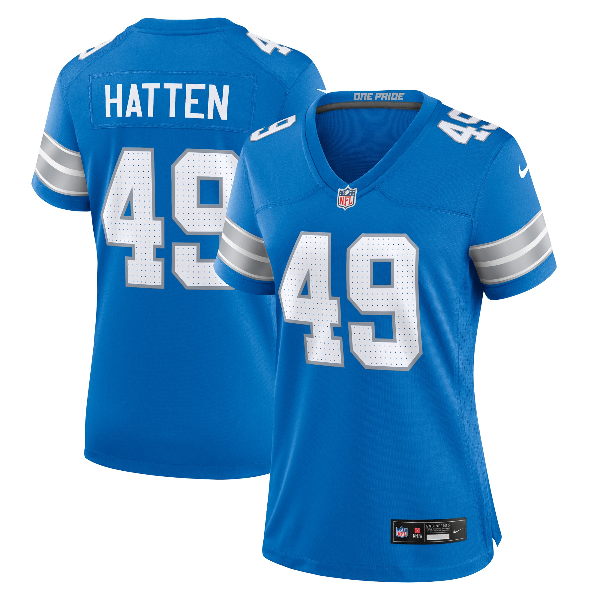 womens nike hogan hatten blue detroit lions game jersey | Lions Shop | Detroit Lions NFL Jerseys & Caps Collection