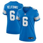 womens nike ifeatu melifonwu blue detroit lions team game jersey | Lions Shop | Detroit Lions NFL Jerseys & Caps Collection