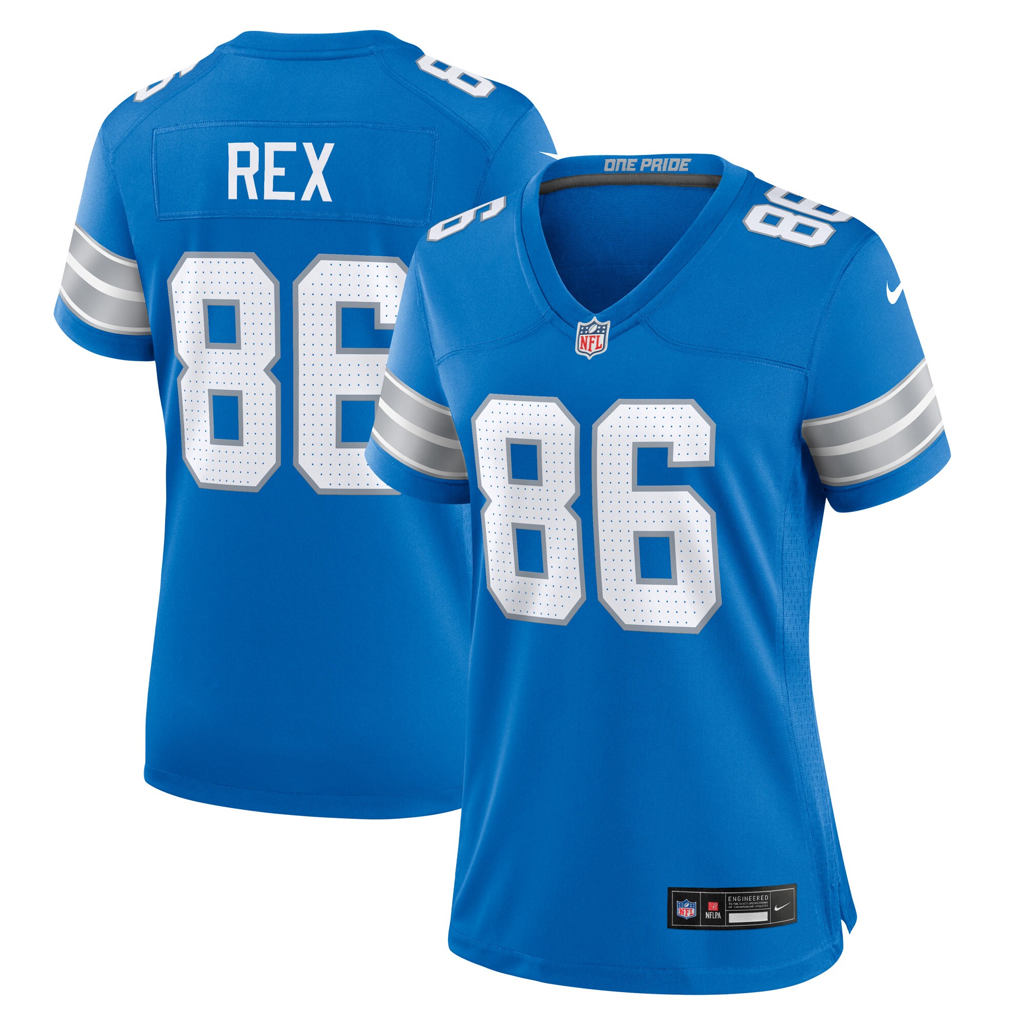 womens nike isaac rex blue detroit lions game jersey | Lions Shop | Detroit Lions NFL Jerseys & Caps Collection