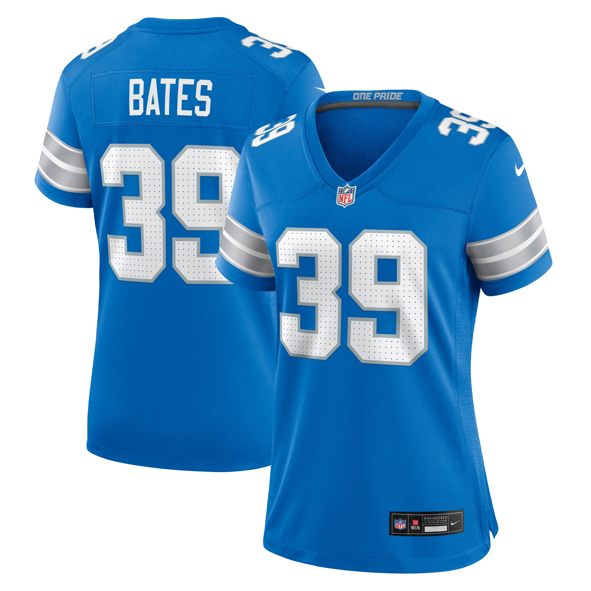 womens nike jake bates blue detroit lions team game jersey | Lions Shop | Detroit Lions NFL Jerseys & Caps Collection