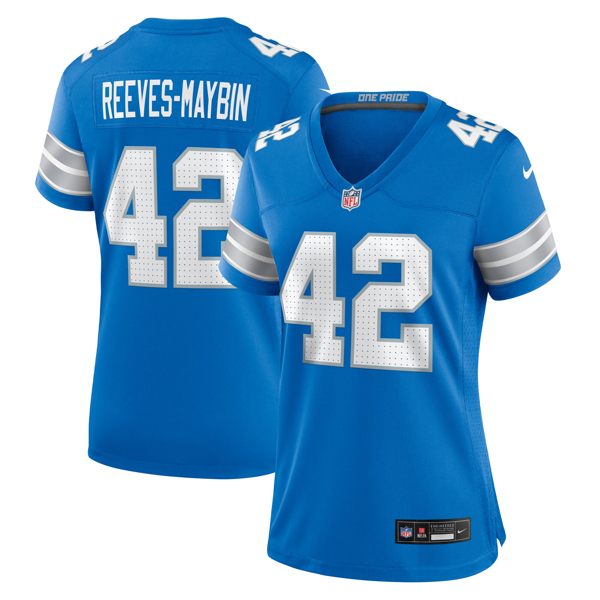 womens nike jalen reeves-maybin blue detroit lions team game jersey | Lions Shop | Detroit Lions NFL Jerseys & Caps Collection
