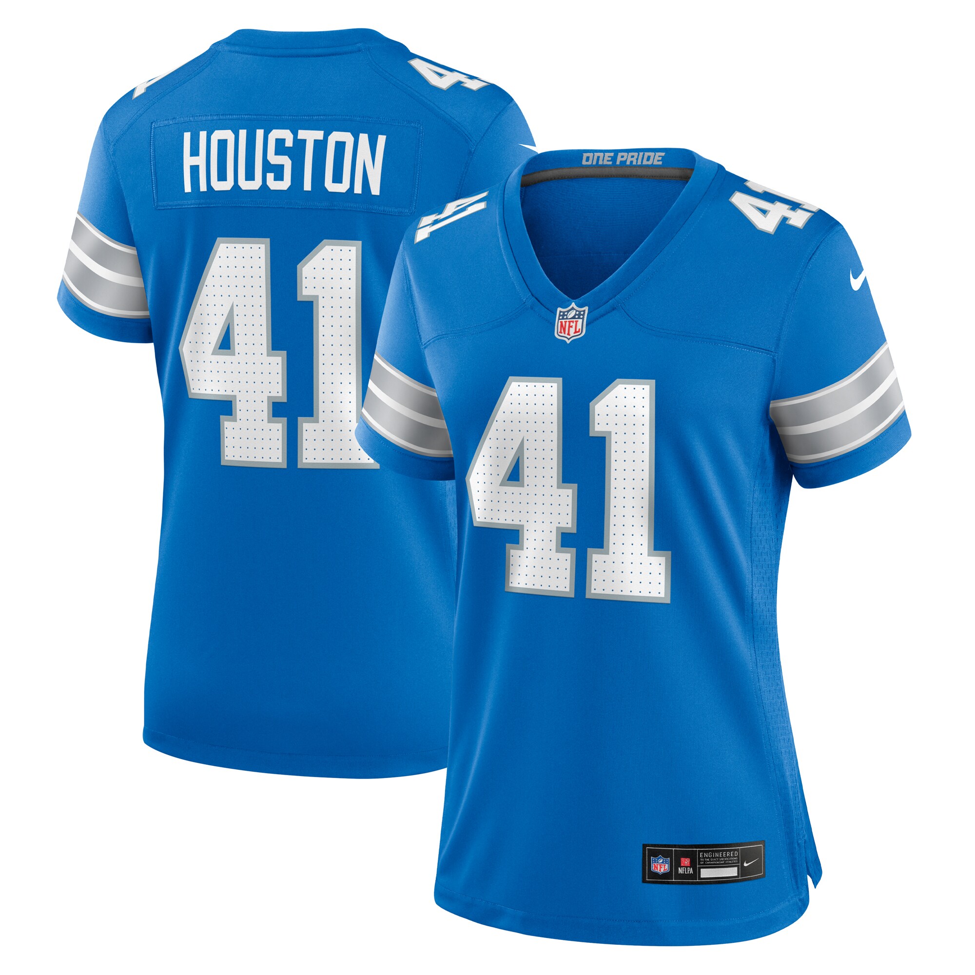 womens nike james houston blue detroit lions team game jersey | Lions Shop | Detroit Lions NFL Jerseys & Caps Collection