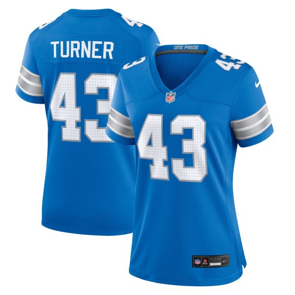 womens nike james turner blue detroit lions game jersey | Lions Shop | Detroit Lions NFL Jerseys & Caps Collection