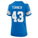 womens nike james turner blue detroit lions game jersey | Lions Shop | Detroit Lions NFL Jerseys & Caps Collection