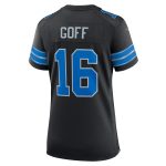 womens nike jared goff black detroit lions 2nd alternate game jersey | Lions Shop | Detroit Lions NFL Jerseys & Caps Collection